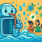 ia drenando agua doce