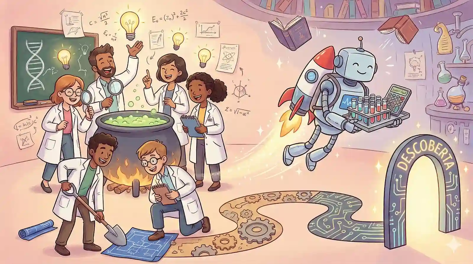 A IA pode acelerar a ciência, mas não substituir os cientistas humanos